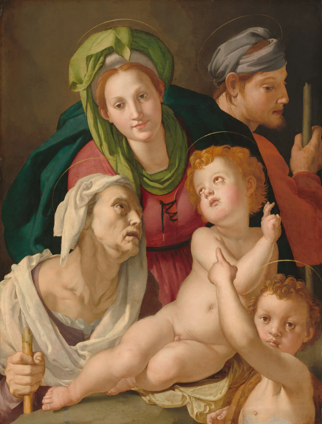 La Sagrada Familia, de Agnolo Bronzino