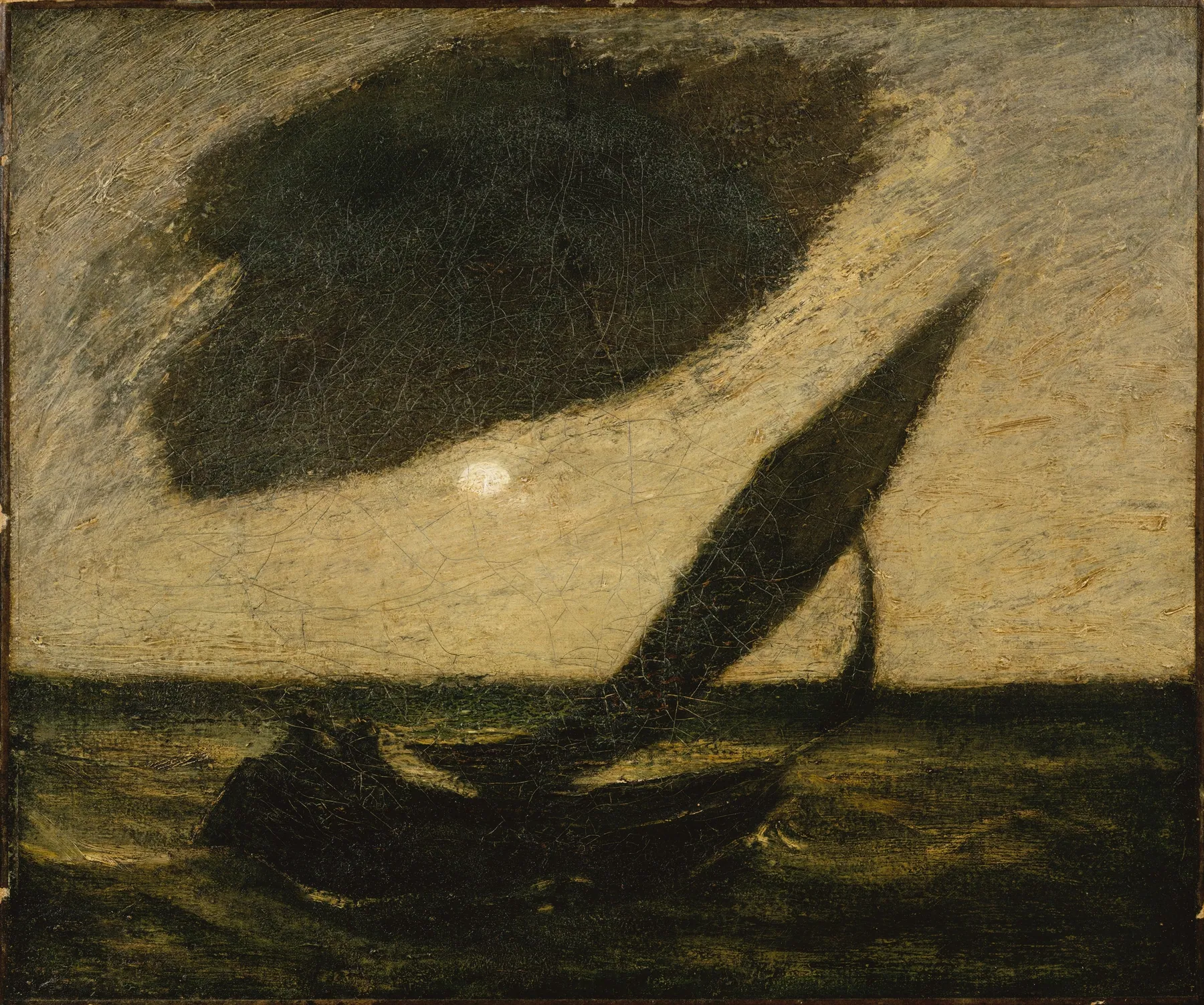 Bajo una nube, de Albert Pinkham Ryder