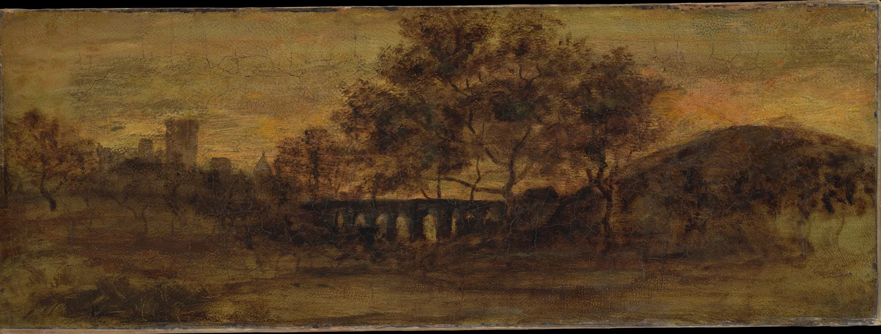 El puente, de Albert Pinkham Ryder