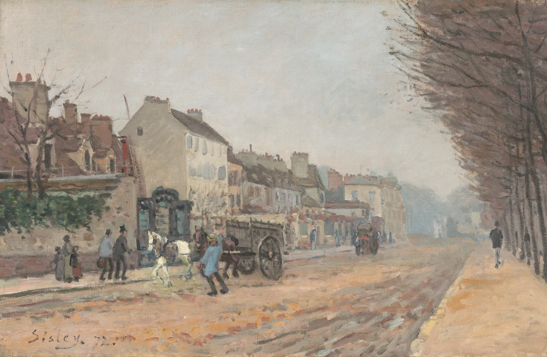Bulevar Héloïse, Argenteuil, de Alfred Sisley
