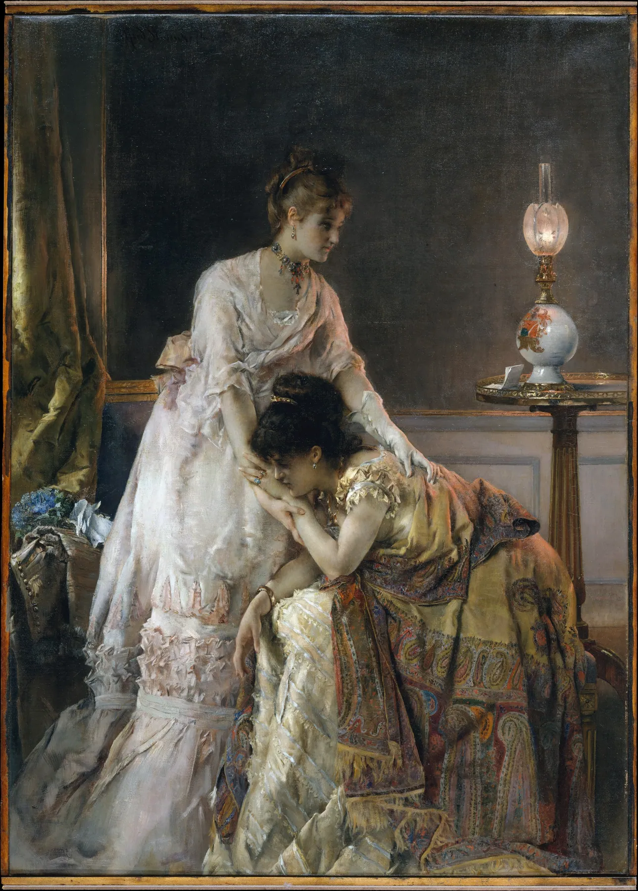 Después del baile, de Alfred Stevens
