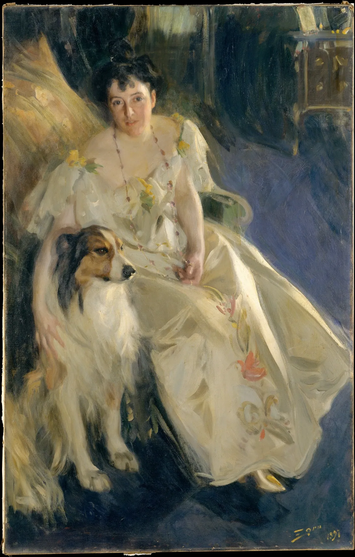 Señora de Walter Rathbone Bacon (Virginia Purdy Barker, 1862–1919), de Anders Zorn