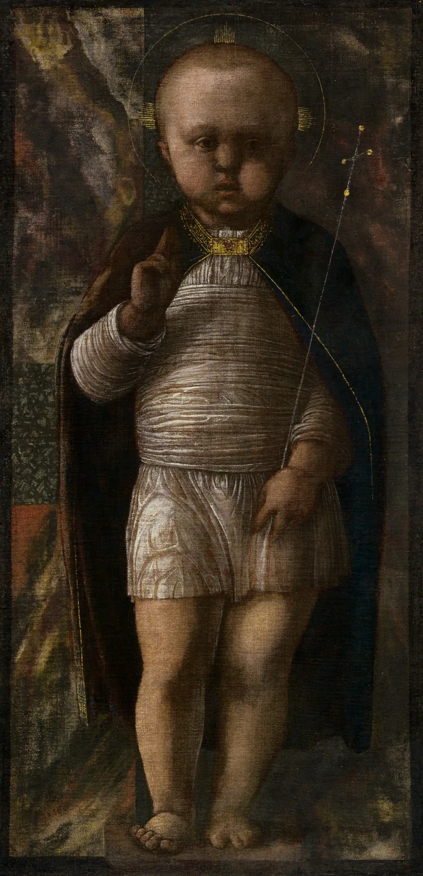 El Salvador niño, de Andrea Mantegna