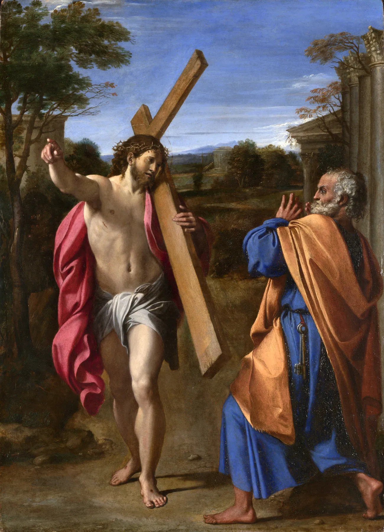 Domine, quo vadis, de Annibale Carracci