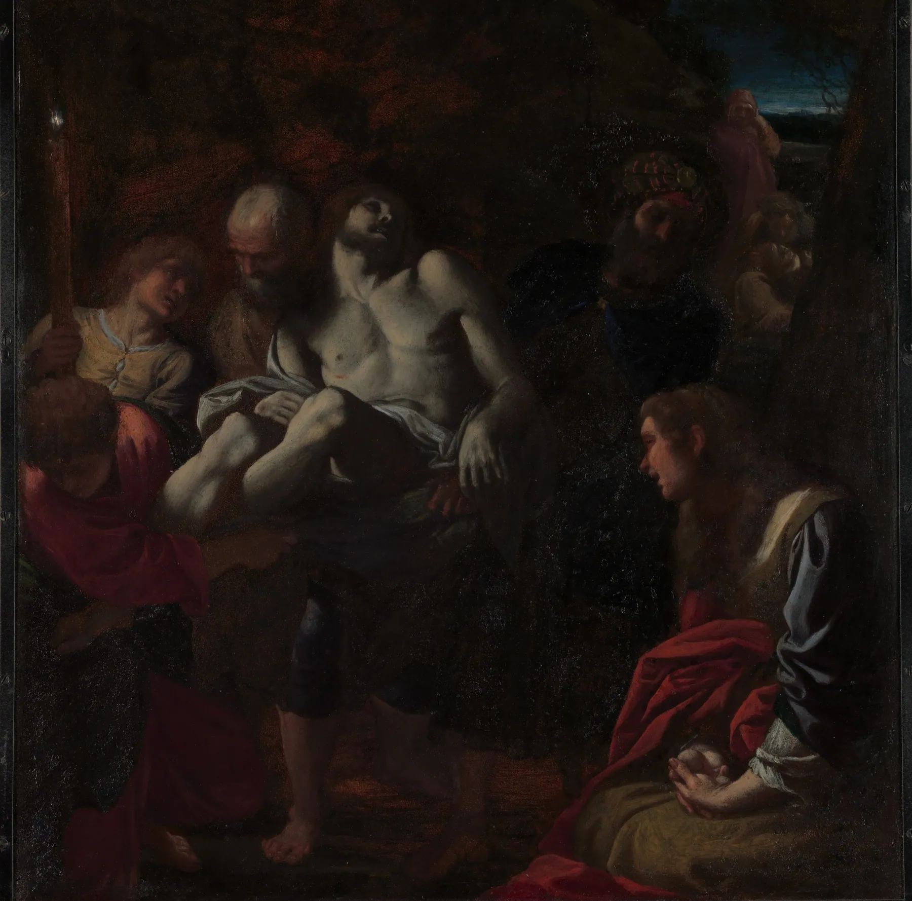 El entierro de Cristo, de Annibale Carracci