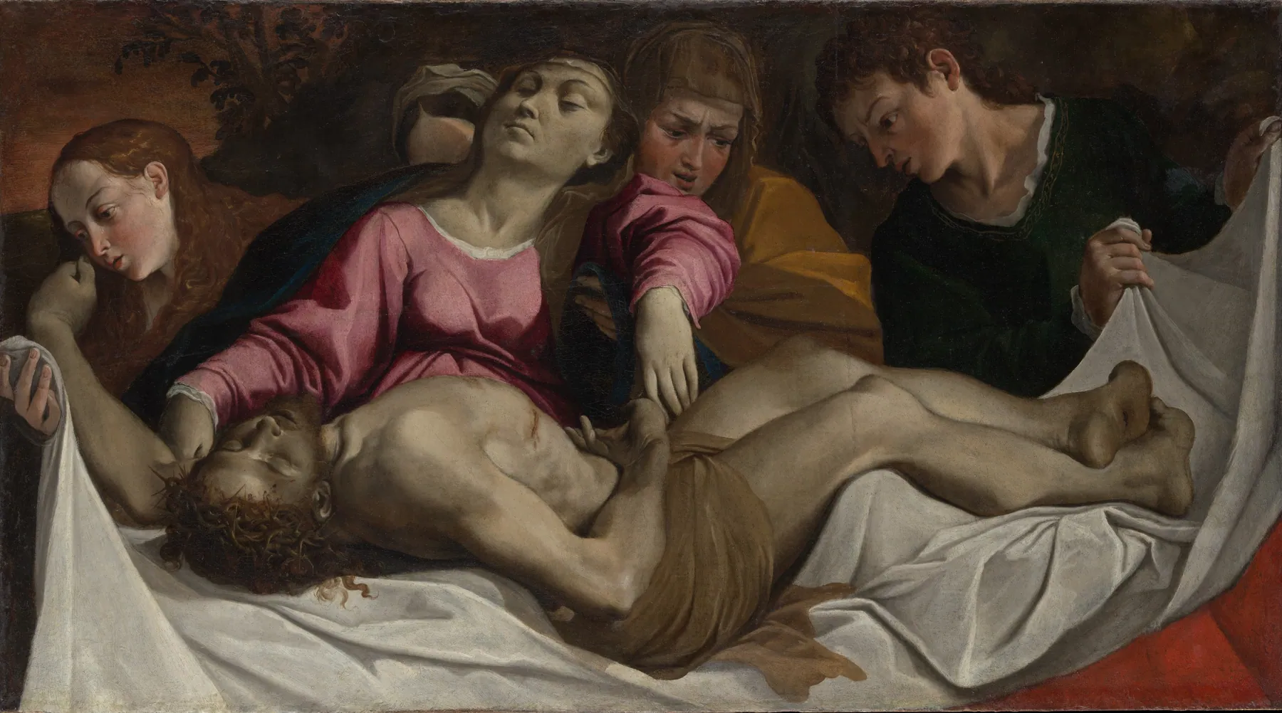 La Lamentación, de Annibale Carracci