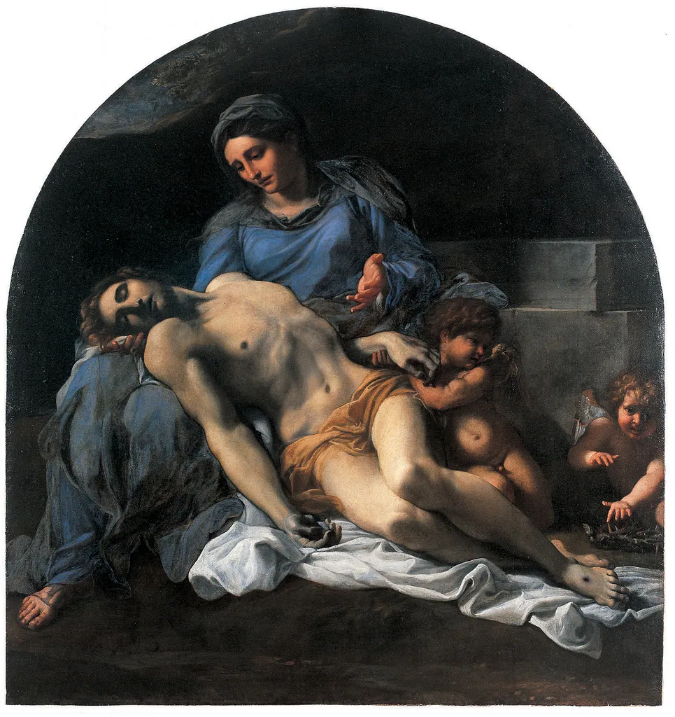 Piedad, de Annibale Carracci