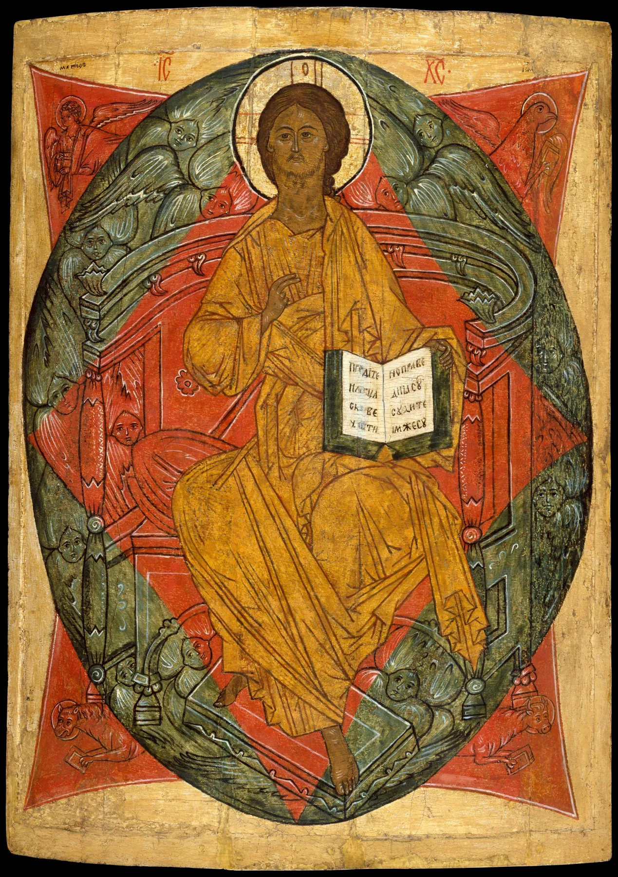 Cristo en gloria, de Anónimo ruso