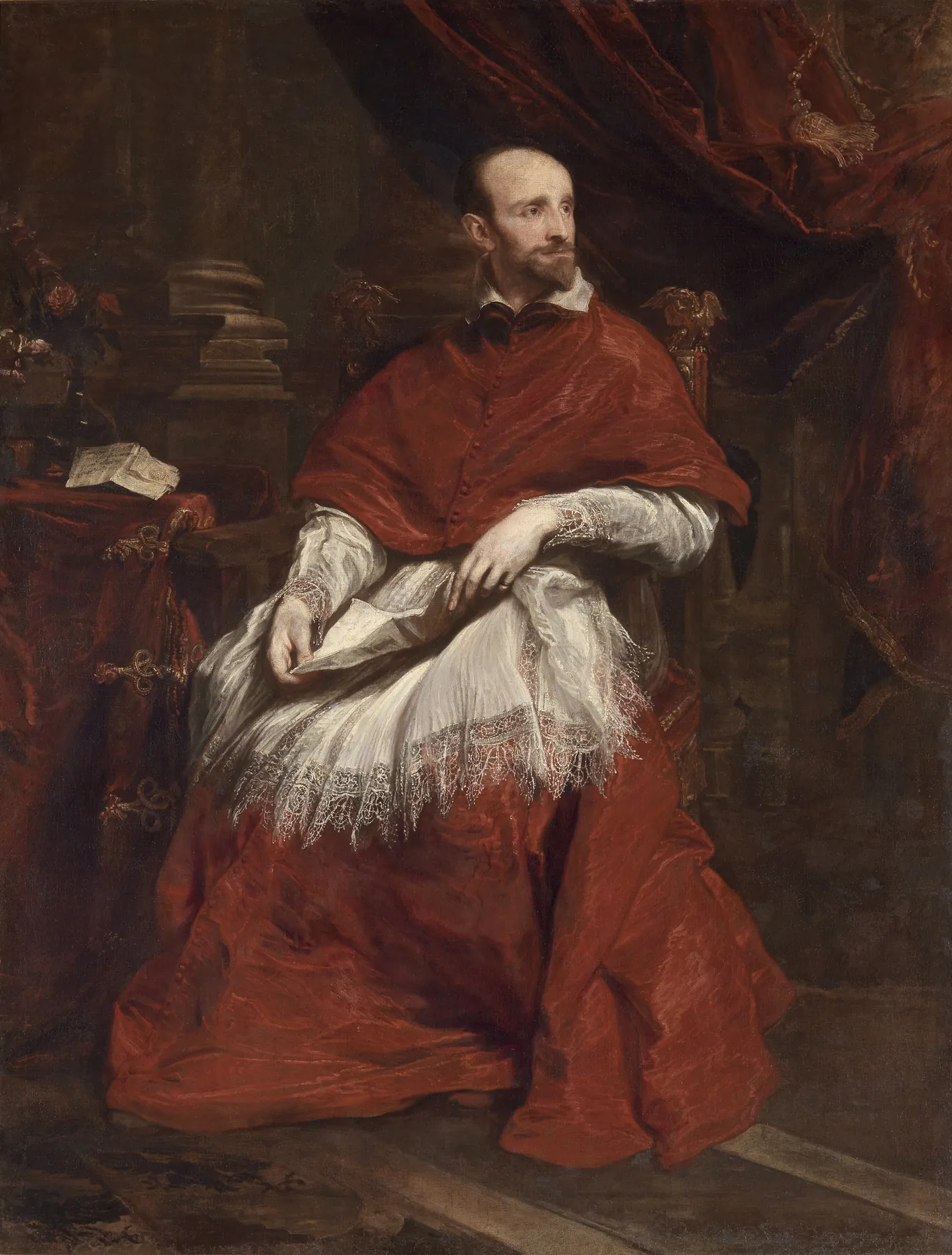 Cardenal Guido Bentivoglio, de Anthony van Dyck
