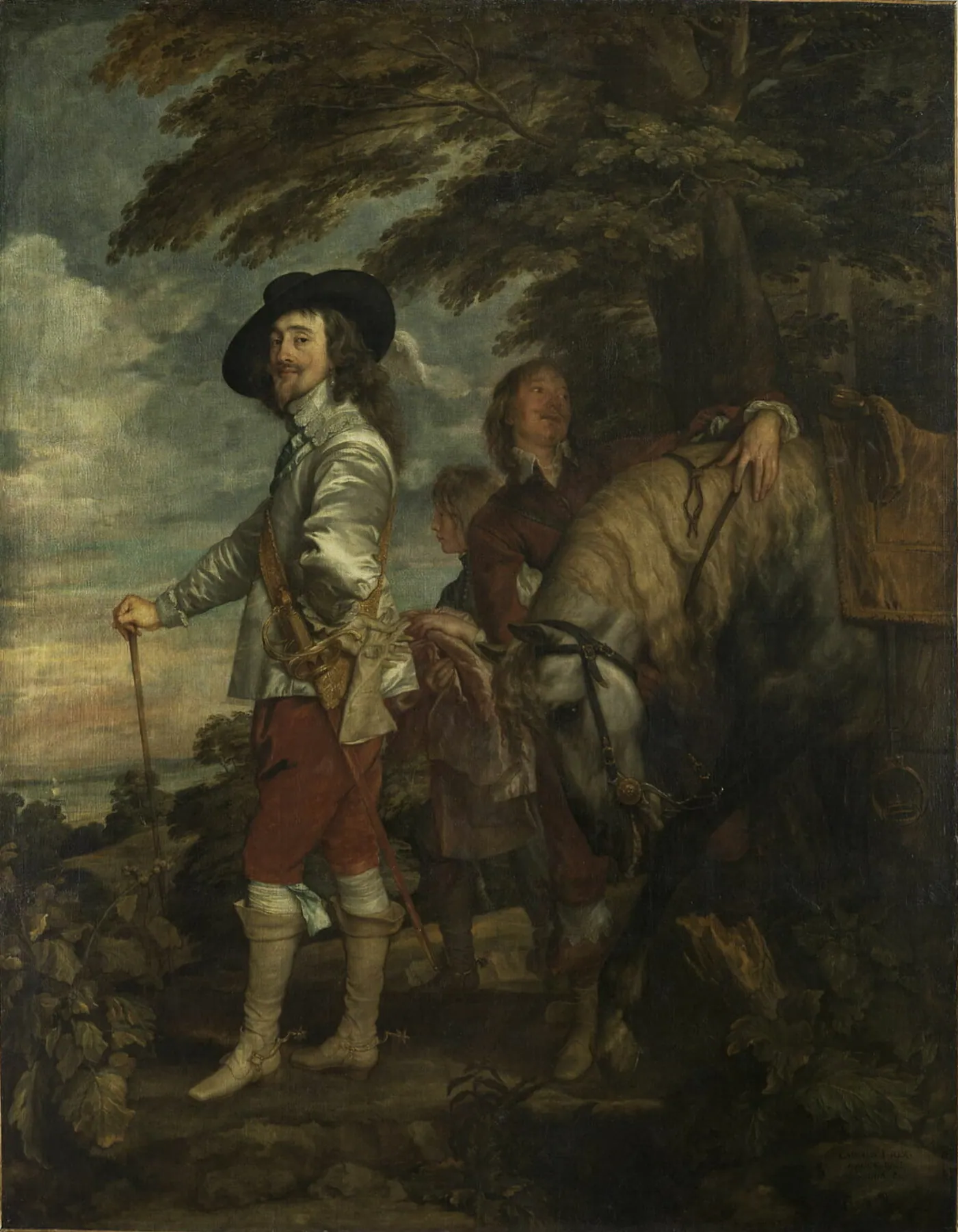 Caza de ciervos, de Anthony van Dyck