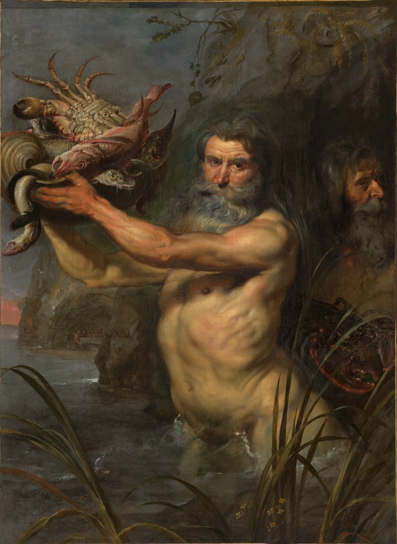 Dos tritones en el festín de Aqueloo, de Anthony van Dyck