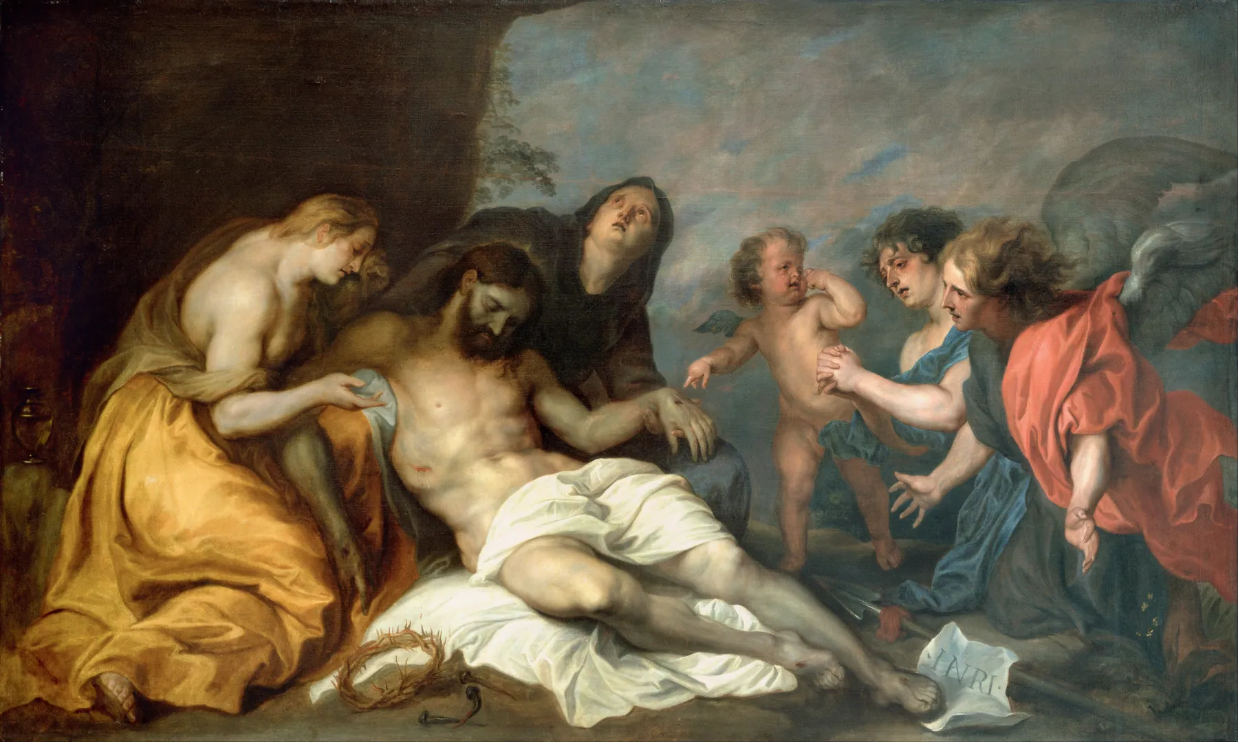 Los deudos de Cristo, de Anthony van Dyck