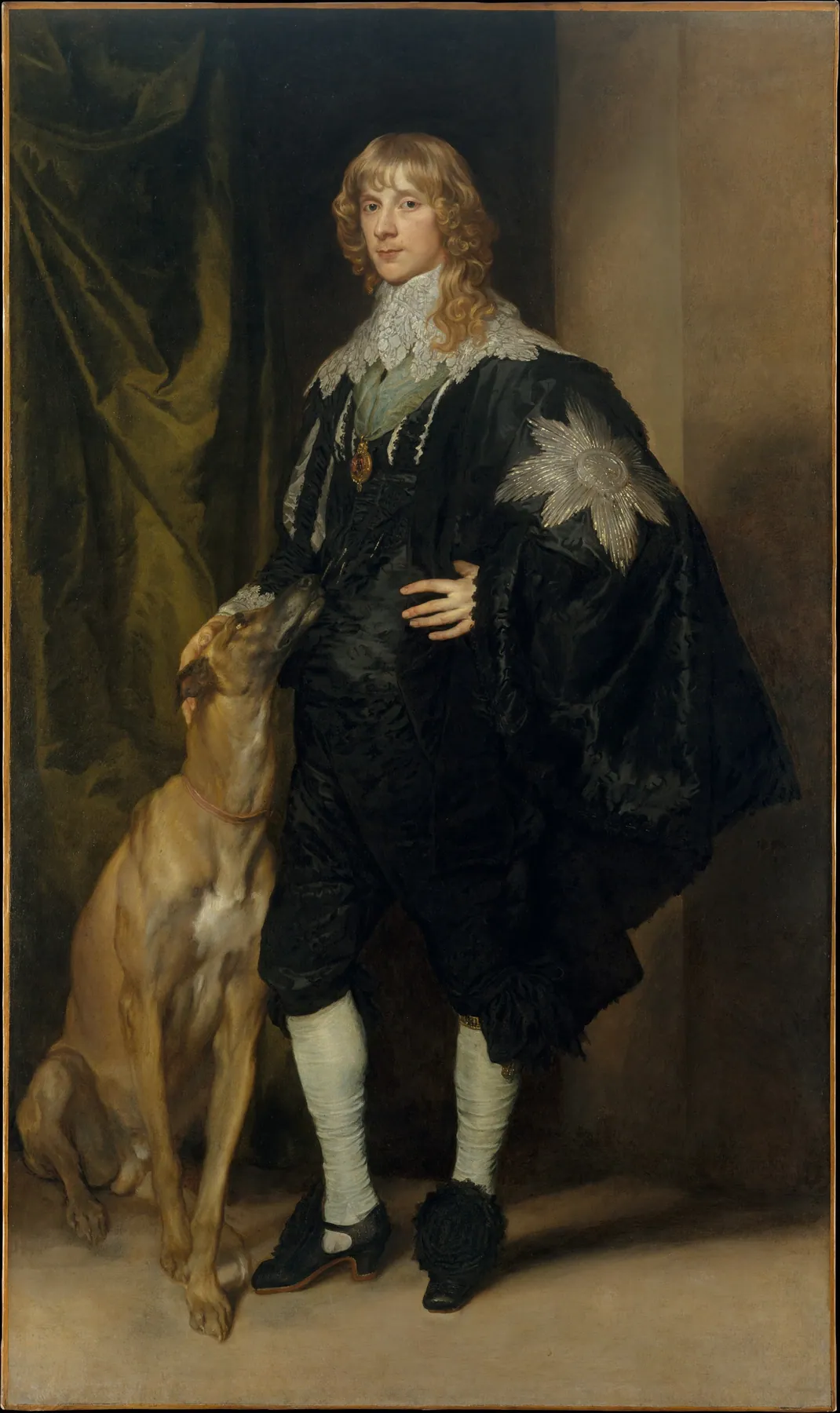 Retrato de James Stuart, de Anthony van Dyck