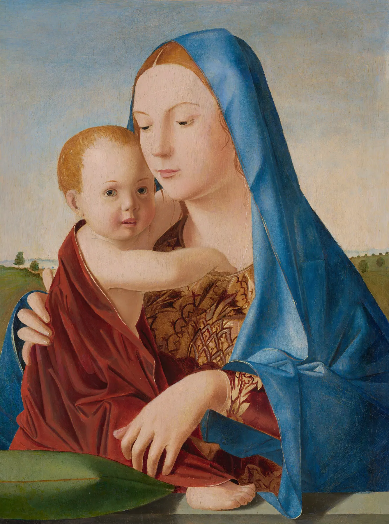 Virgen con el Niño, de Antonello da Messina