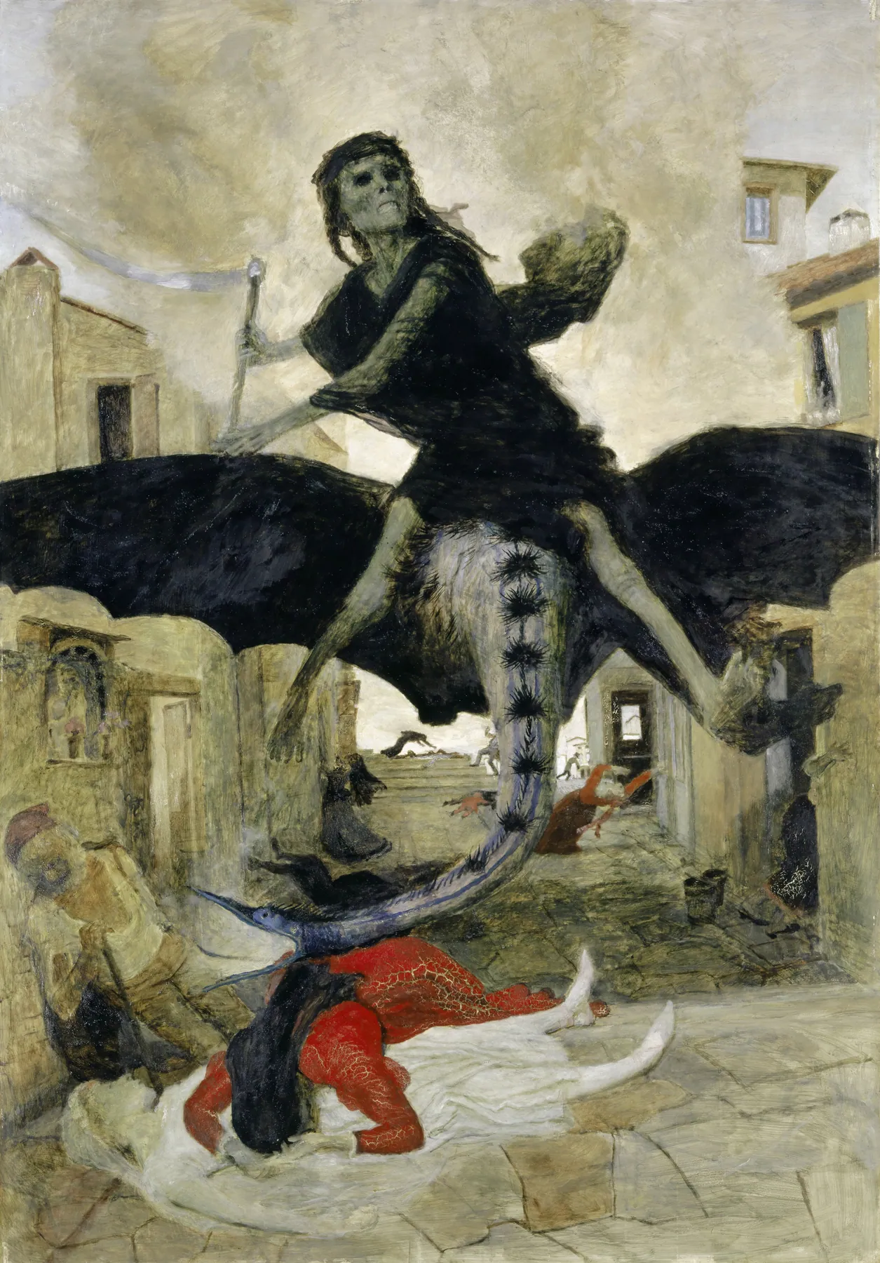 La peste, de Arnold Böcklin