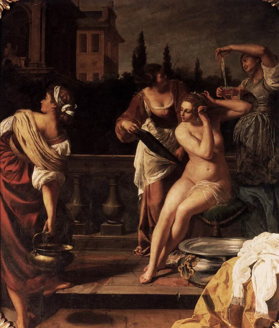 Baño de Betsabé (Florencia), de Artemisia Gentileschi