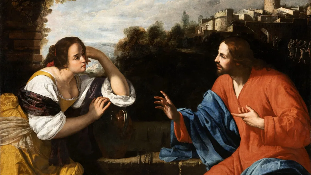Cristo en el huerto, de Artemisia Gentileschi