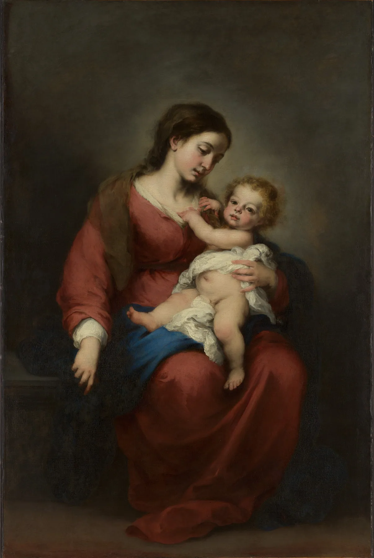 Virgen con el Niño, de Bartolomé Esteban Murillo