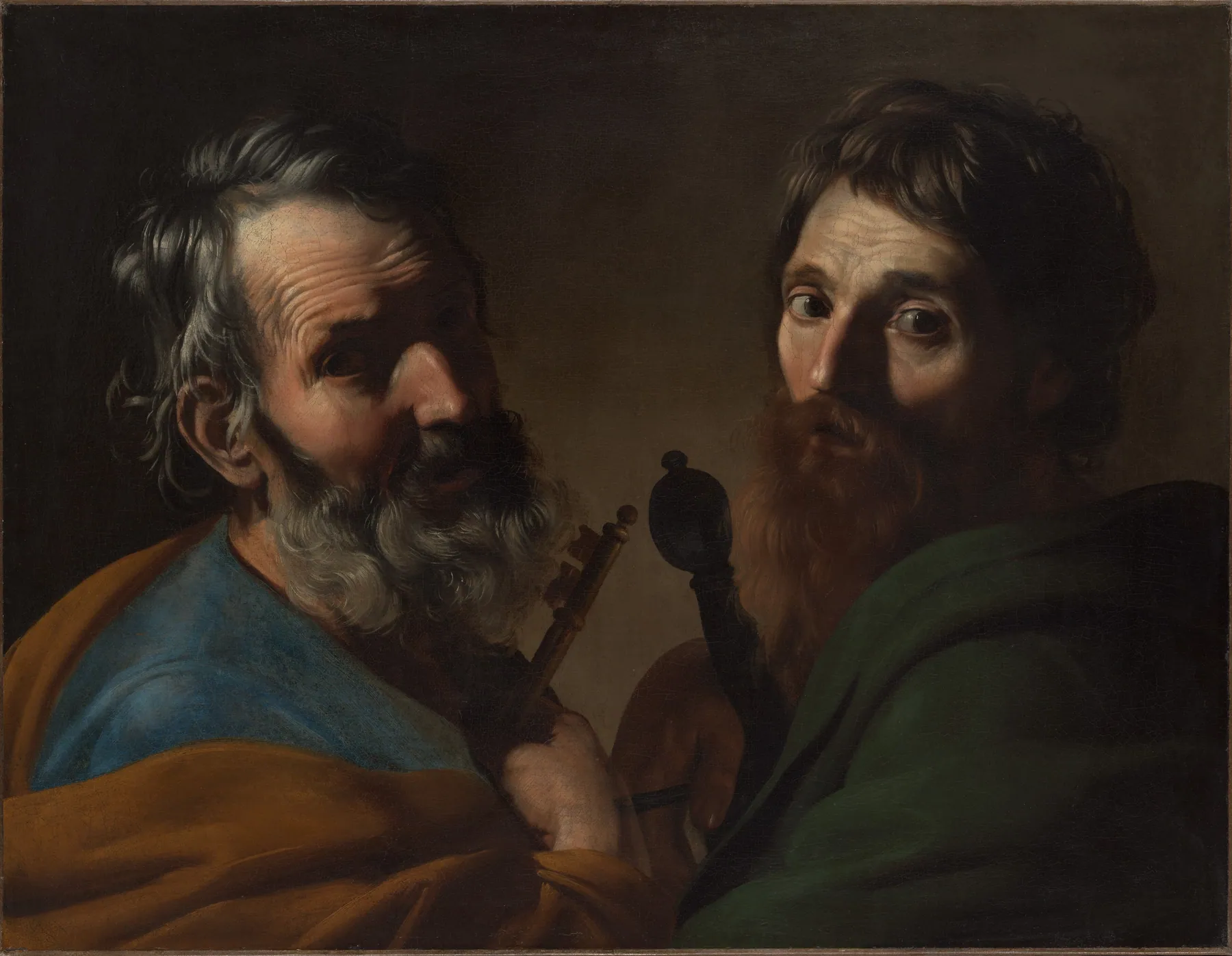 San Pedro y san Pablo, de Bartolomeo Manfredi