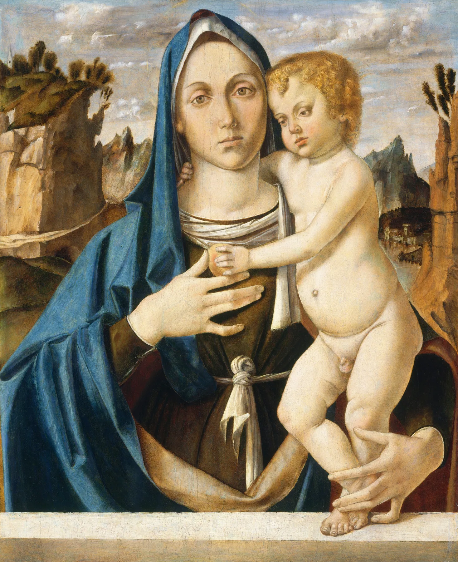 Virgen con el Niño, de Bartolomeo Montagna