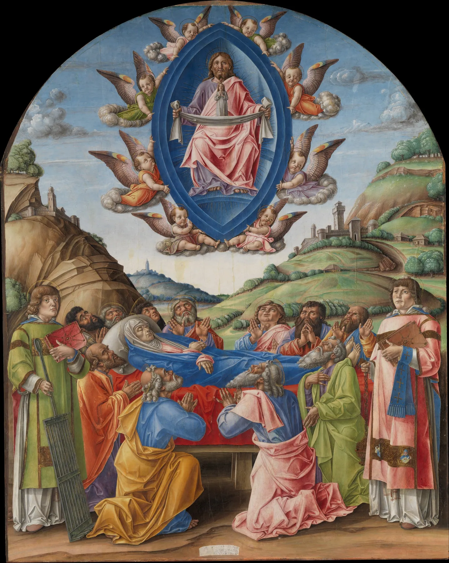 La muerte de la Virgen, de Bartolomeo Vivarini