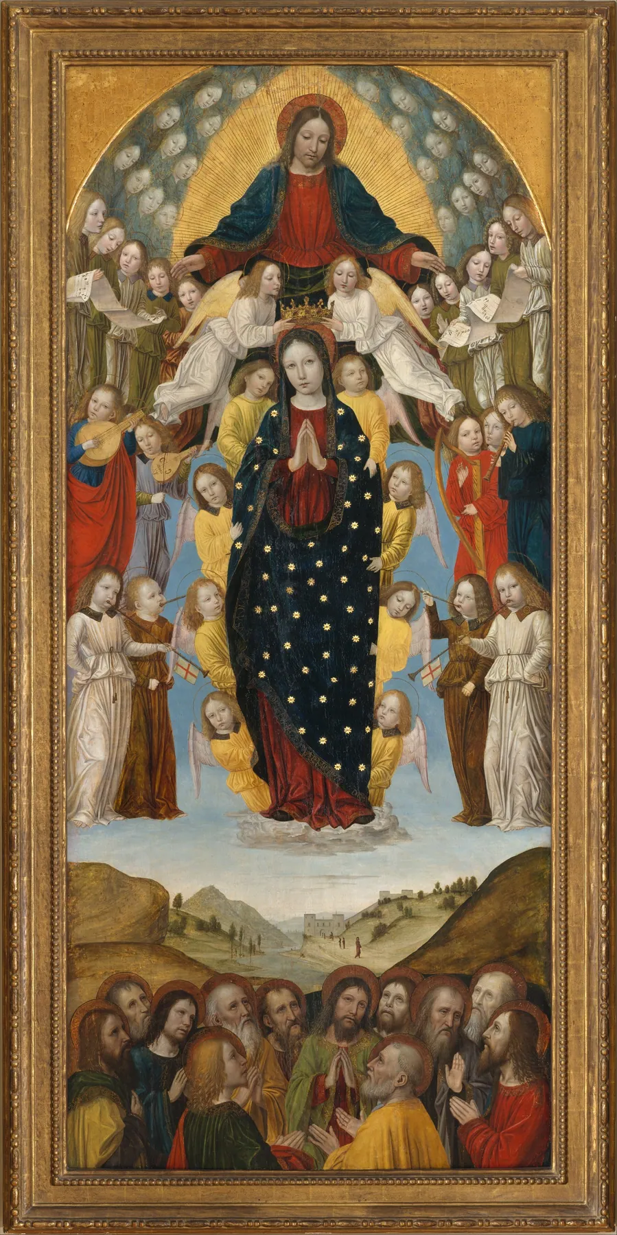 La Asunción de la Virgen, de Bergognone
