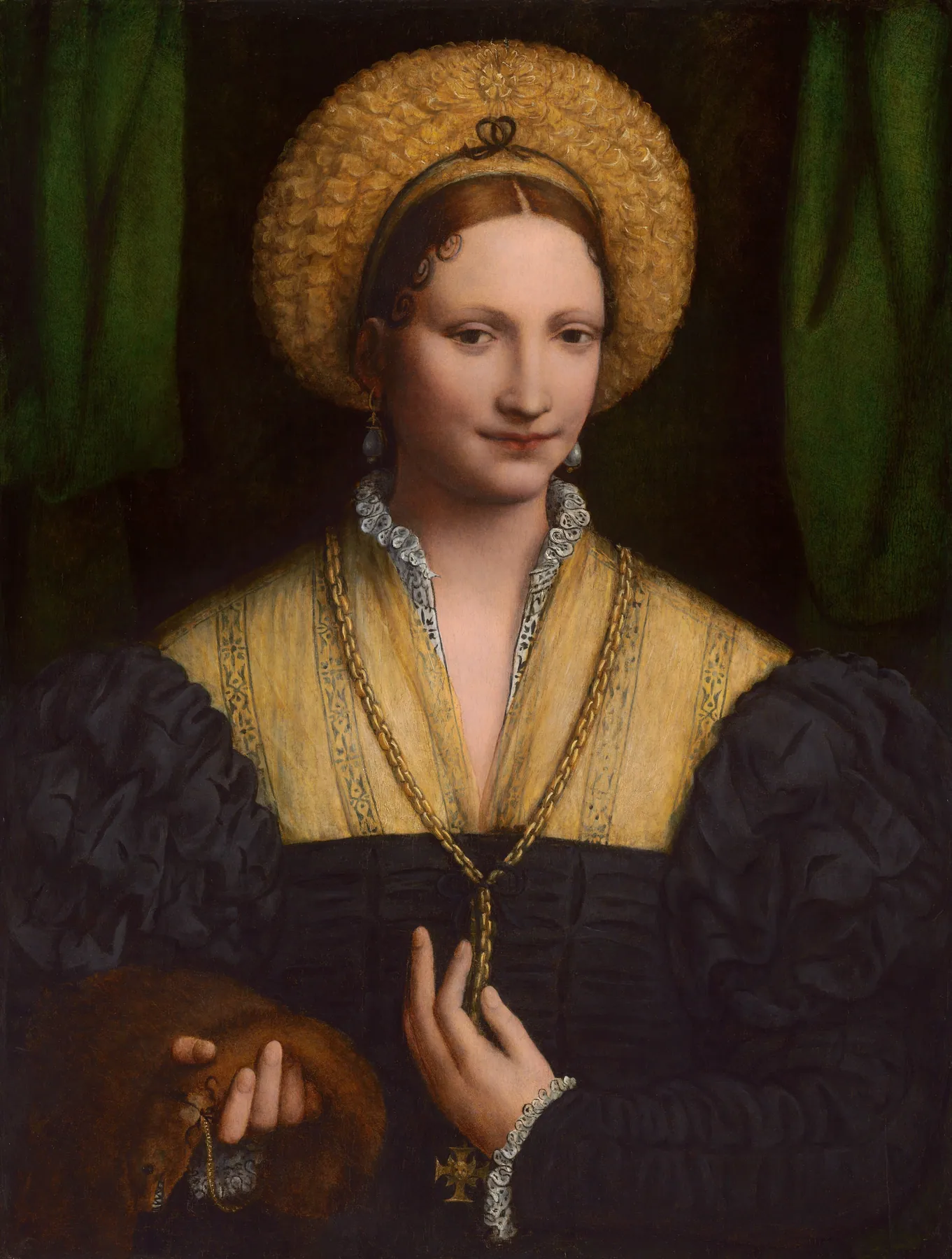 Retrato de una dama, de Bernardino Luini