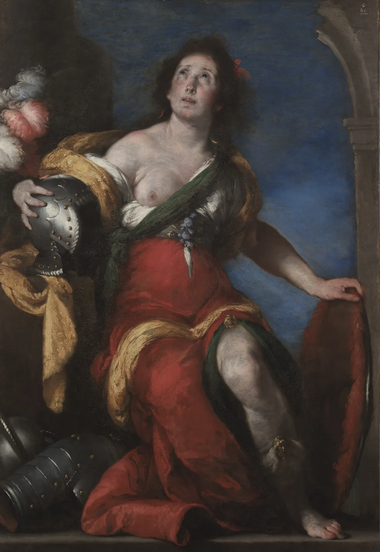 Figura alegórica, de Bernardo Strozzi