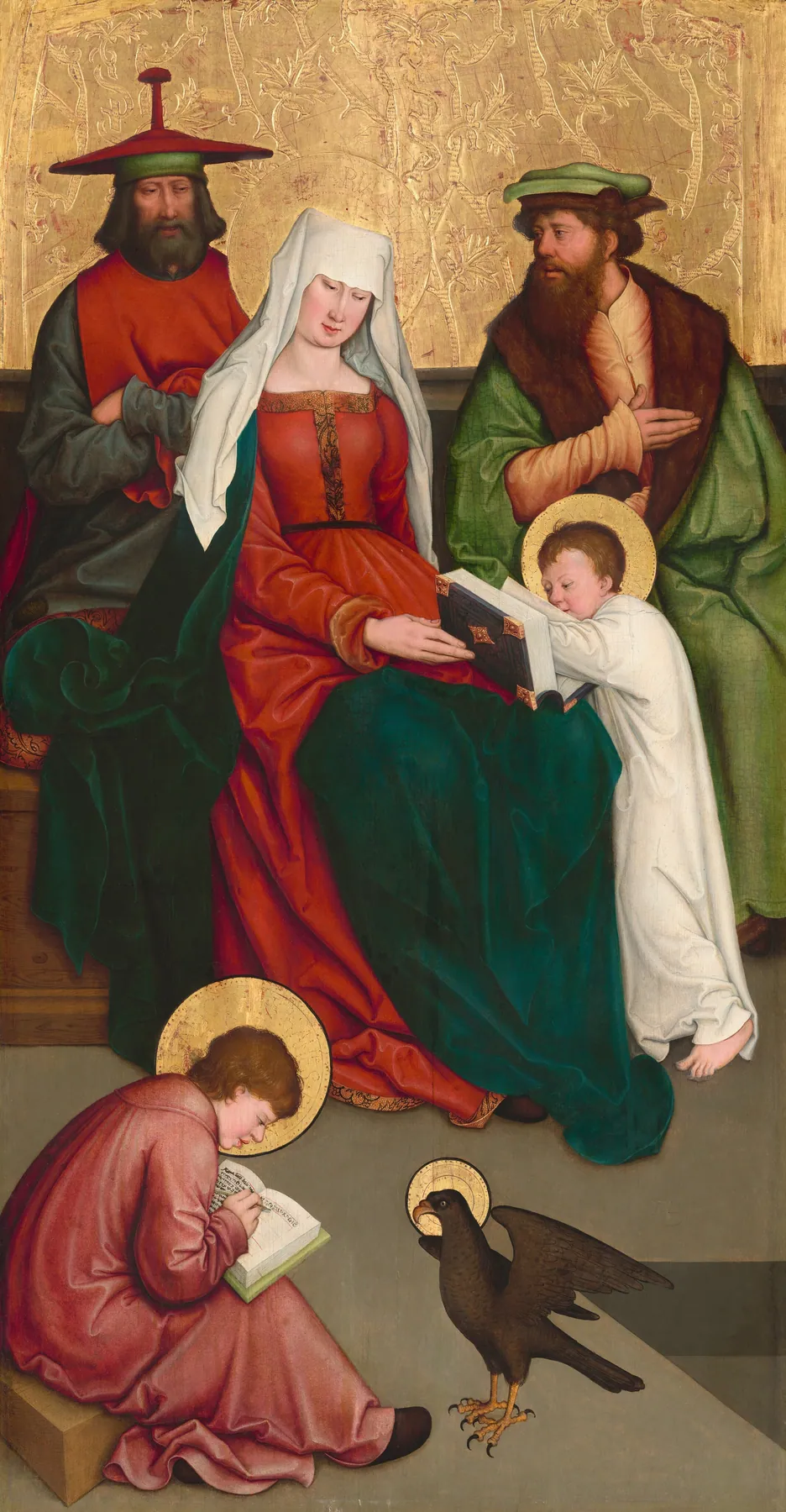 Santa María Salomé y su familia, de Bernhard Strigel