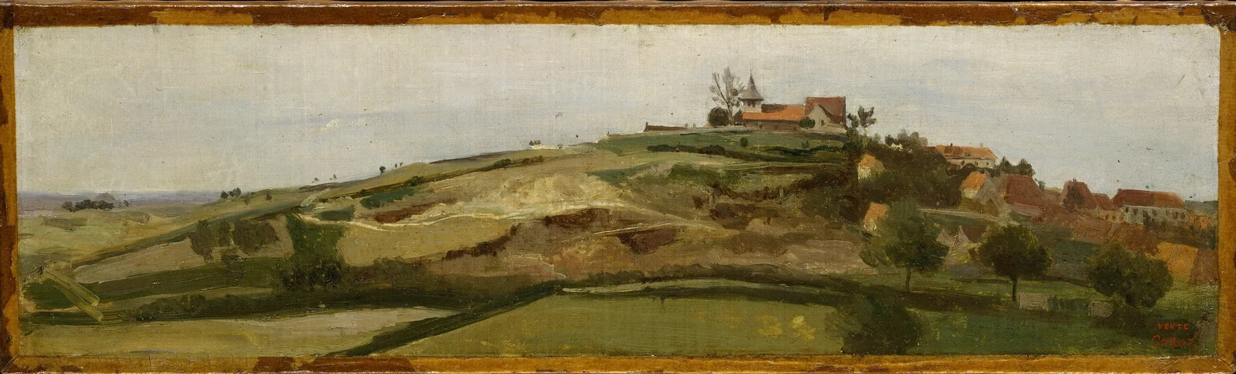 Vista de Lormes, de Camille Corot