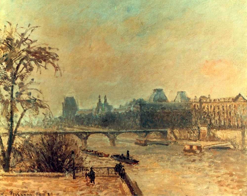 El Sena en París, de Camille Pissarro