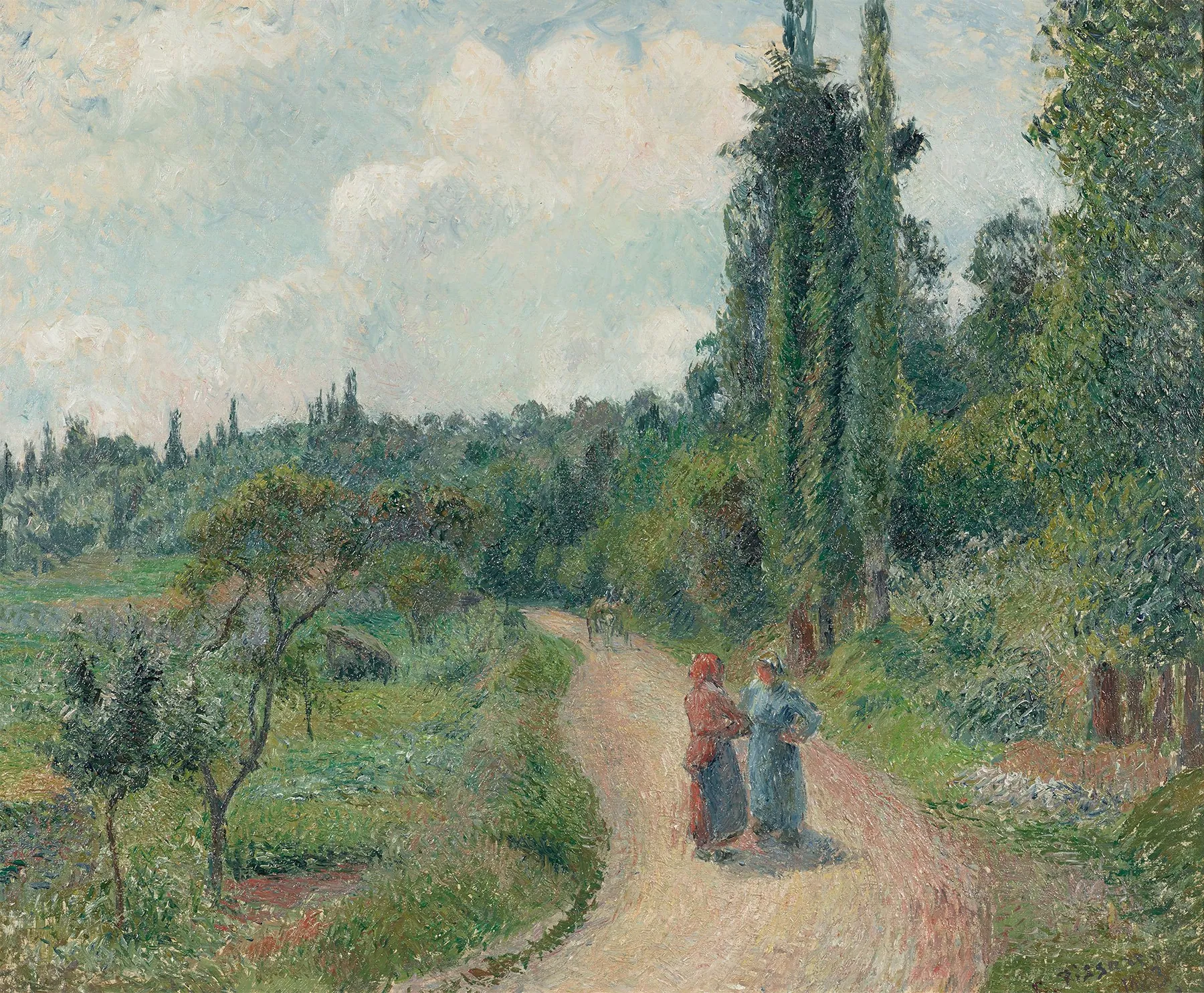 La colina de Osny, de Camille Pissarro