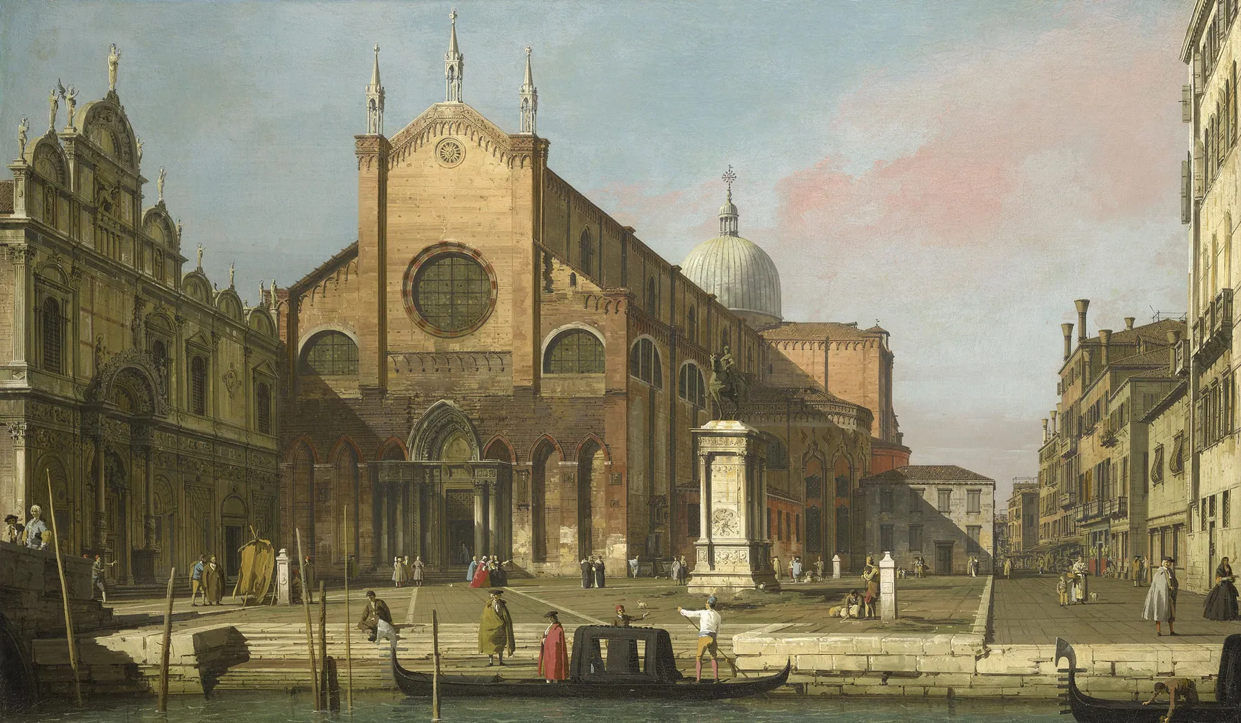 Campo San Polo, de Canaletto