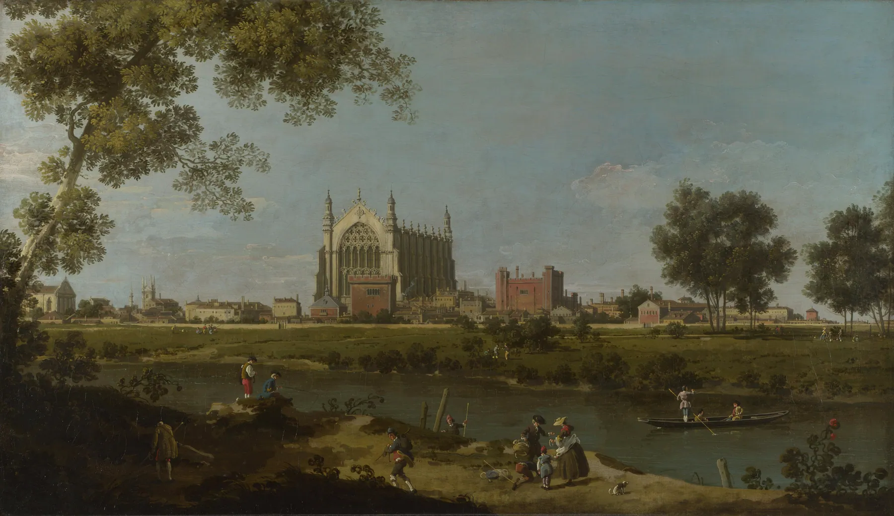 Eton College Chapel, de Canaletto