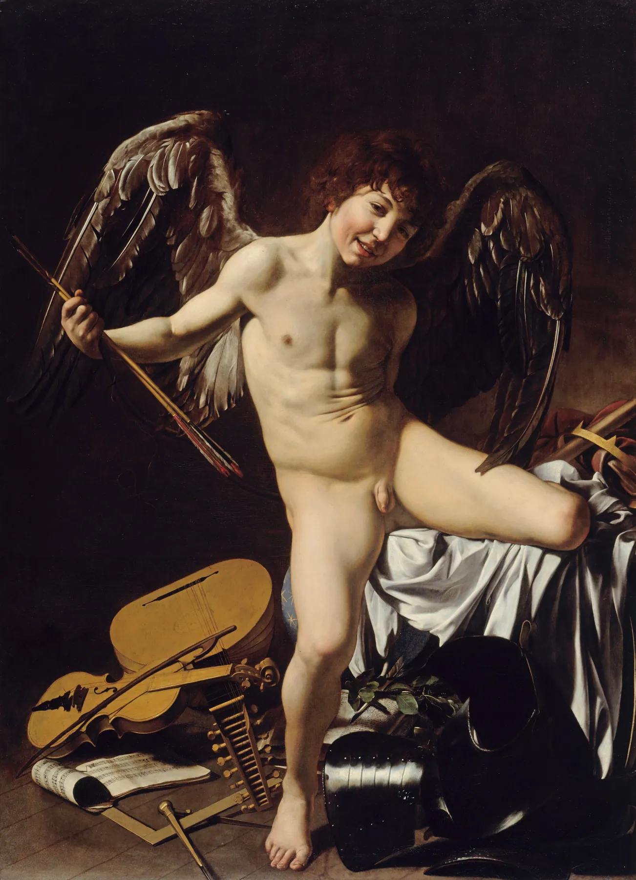 Amor victorioso, de Caravaggio