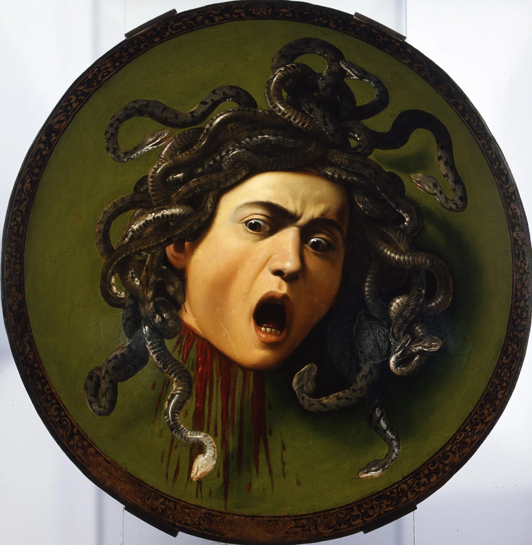 Cabeza de Medusa, de Caravaggio