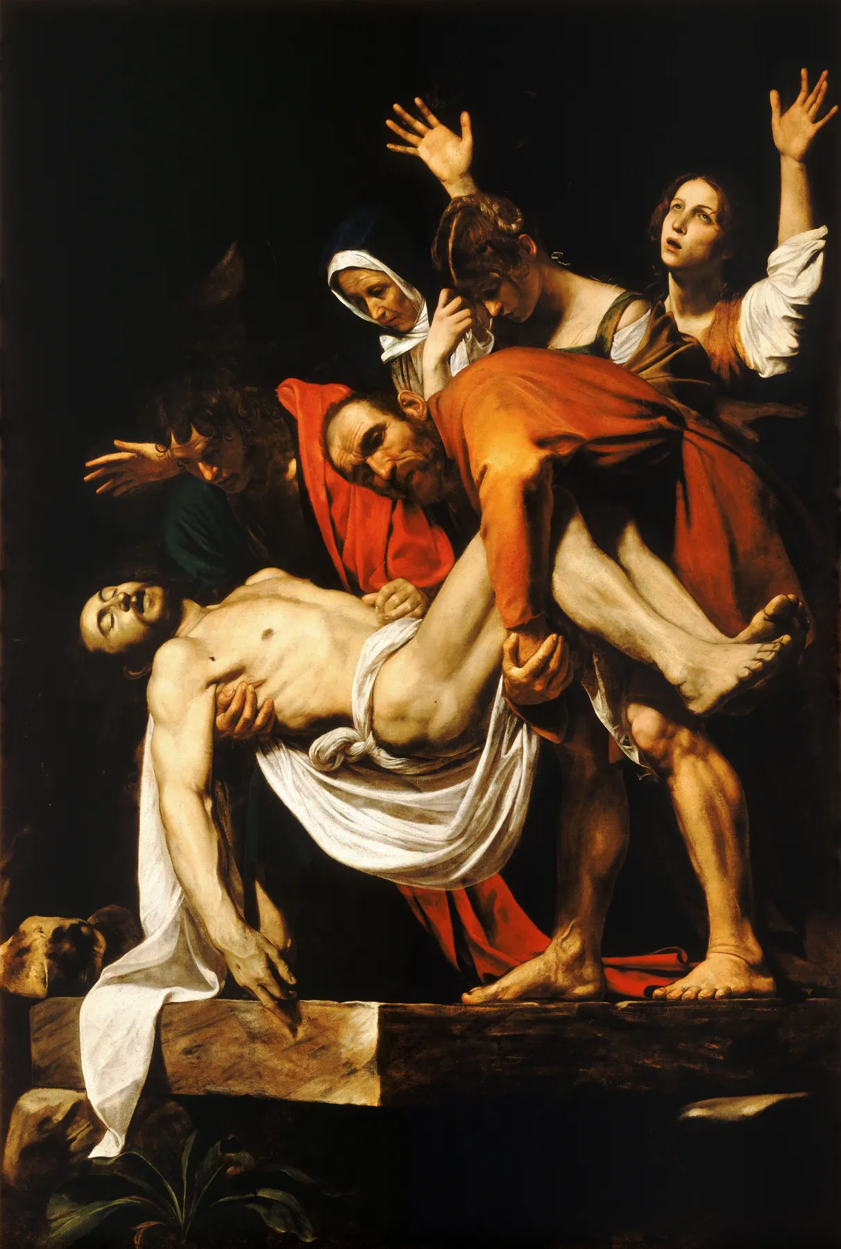 El entierro de Cristo, de Caravaggio