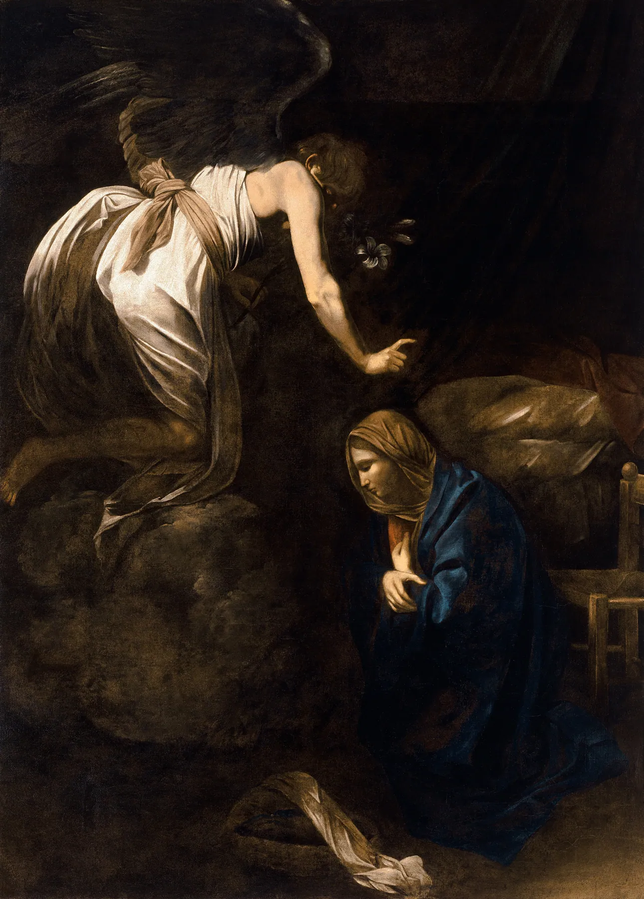 La Anunciación, de Caravaggio