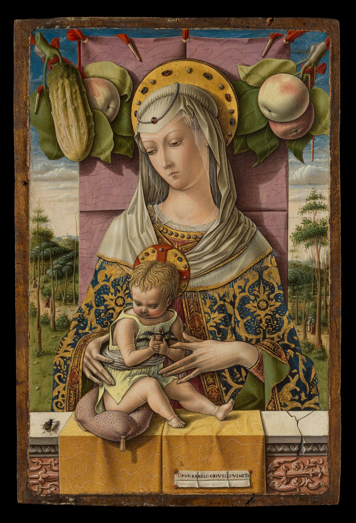 Virgen con el Niño, de Carlo Crivelli