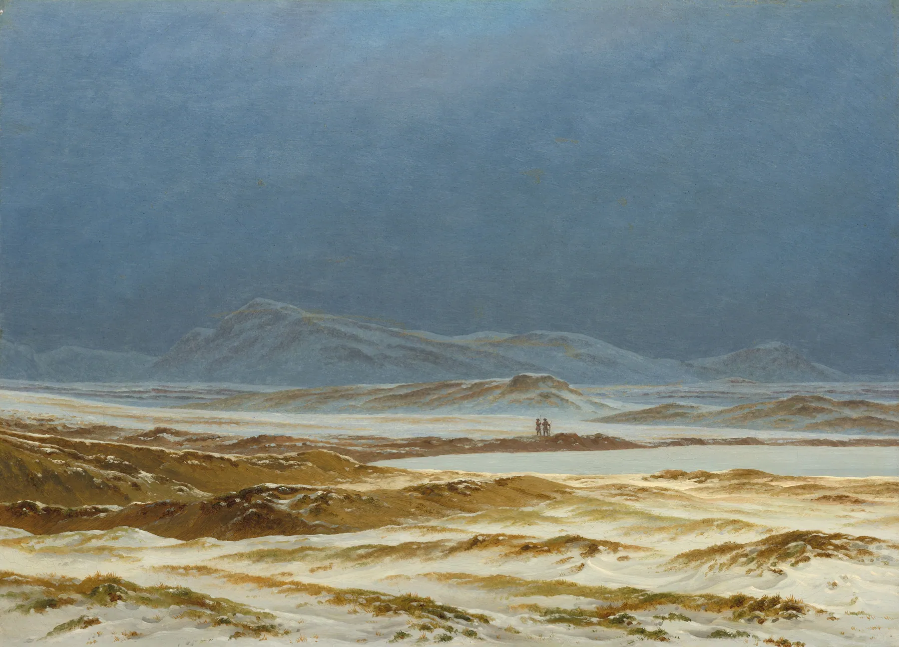 Paisaje del norte, primavera, de Caspar David Friedrich