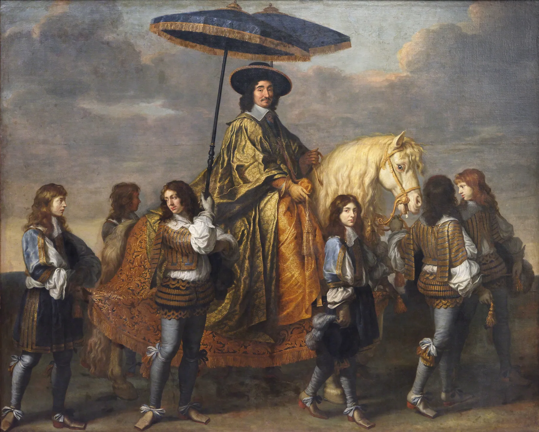 El canciller Séguier, de Charles Le Brun