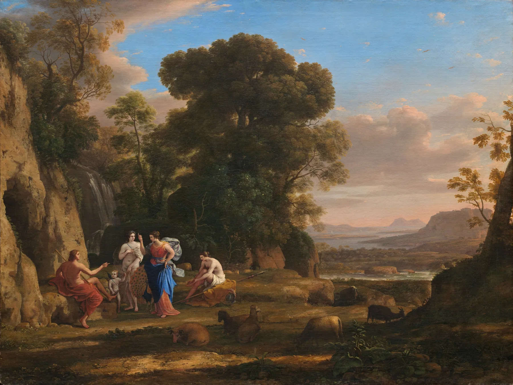 El juicio de Paris, de Claude Lorrain