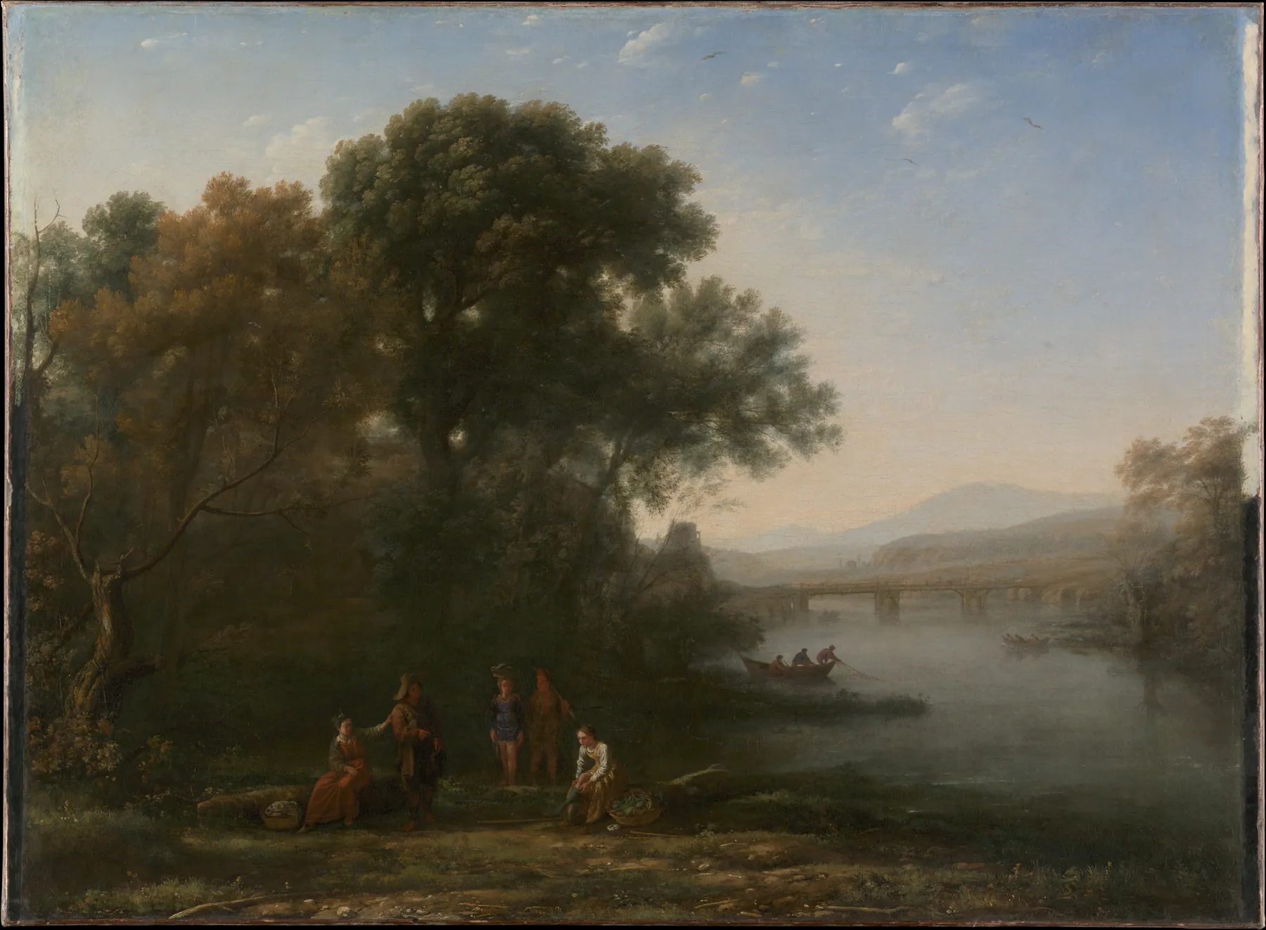 El vado, de Claude Lorrain