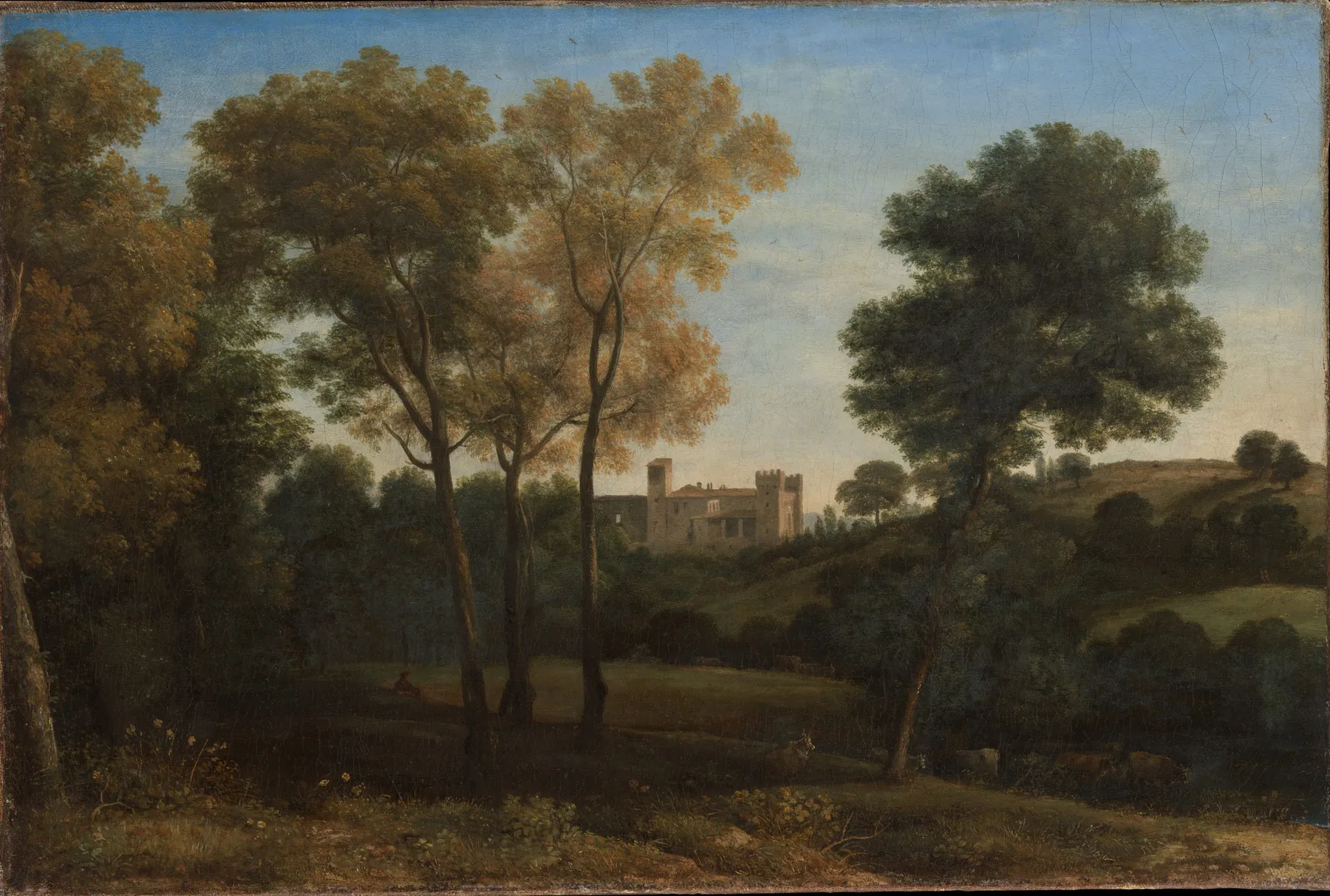 Vista de La Crescenza, de Claude Lorrain