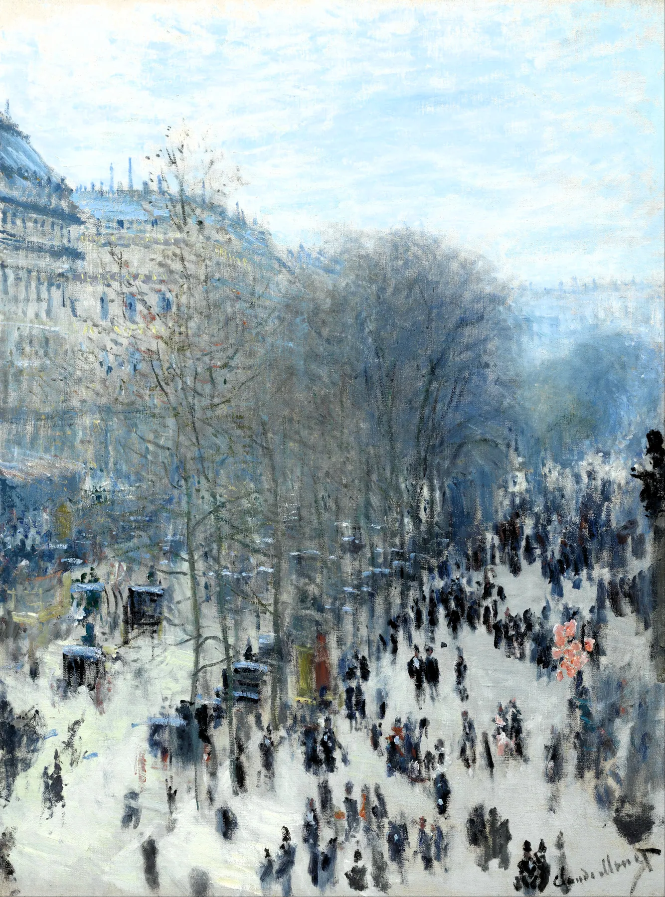 Boulevard des Capucines, de Claude Monet