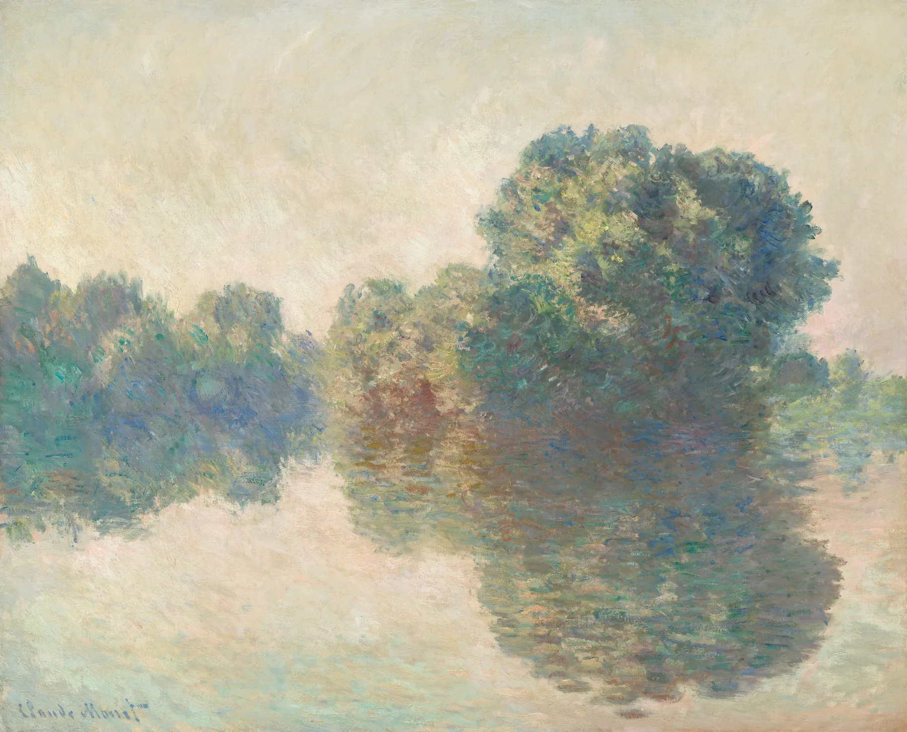 El Sena en Giverny, de Claude Monet