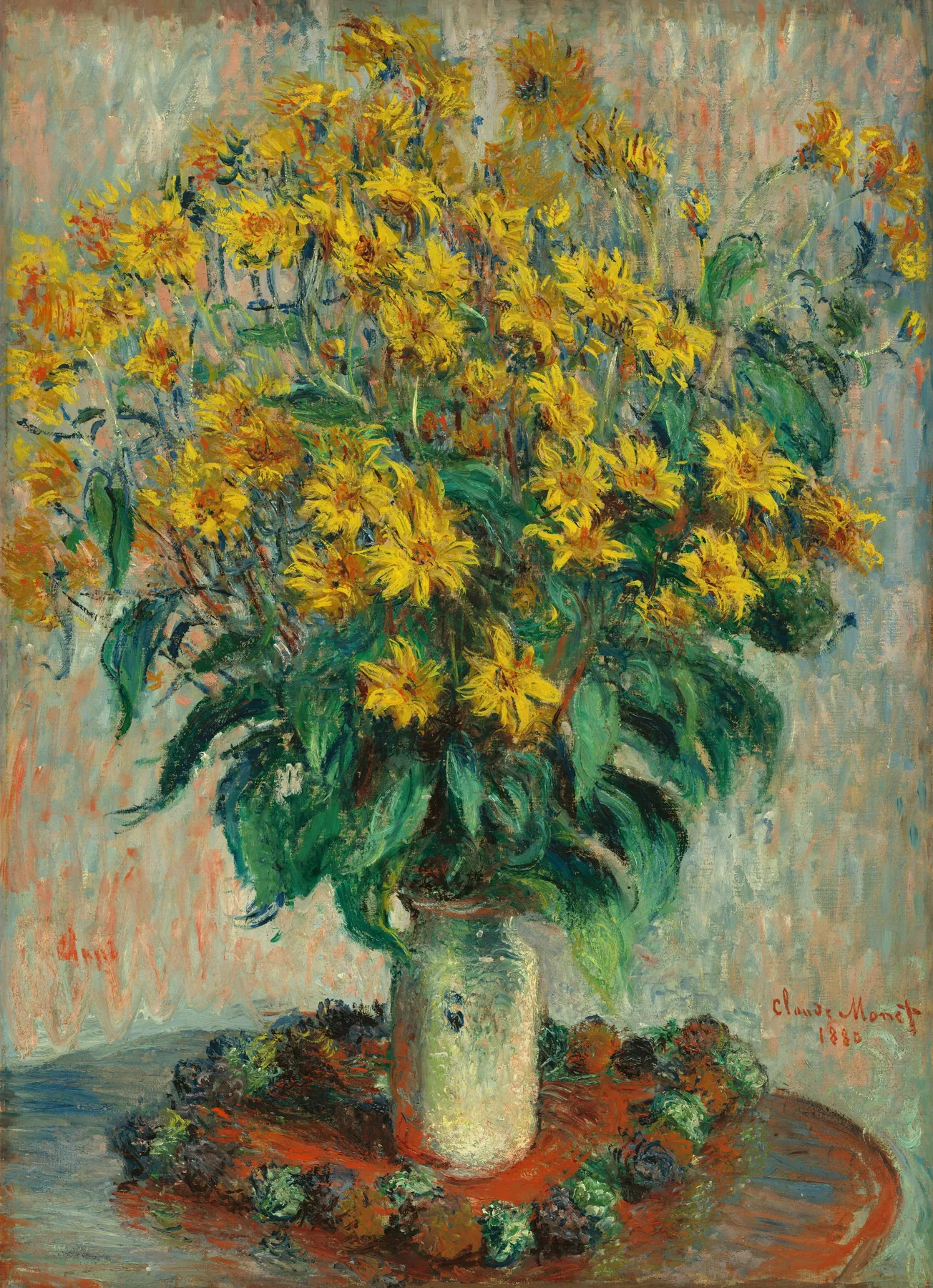 Flores de aguaturma, de Claude Monet