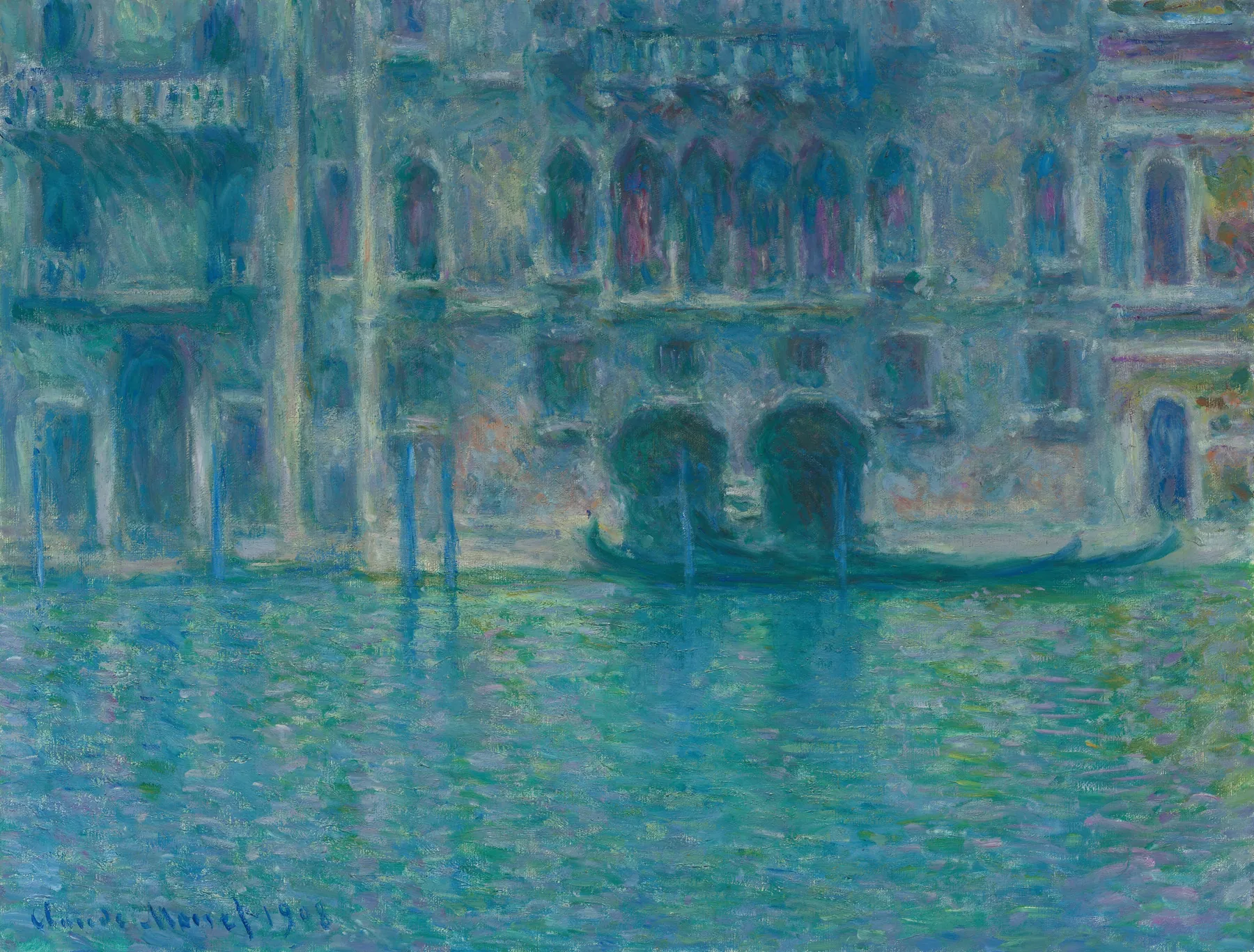 Palazzo da Mula, Venecia, de Claude Monet