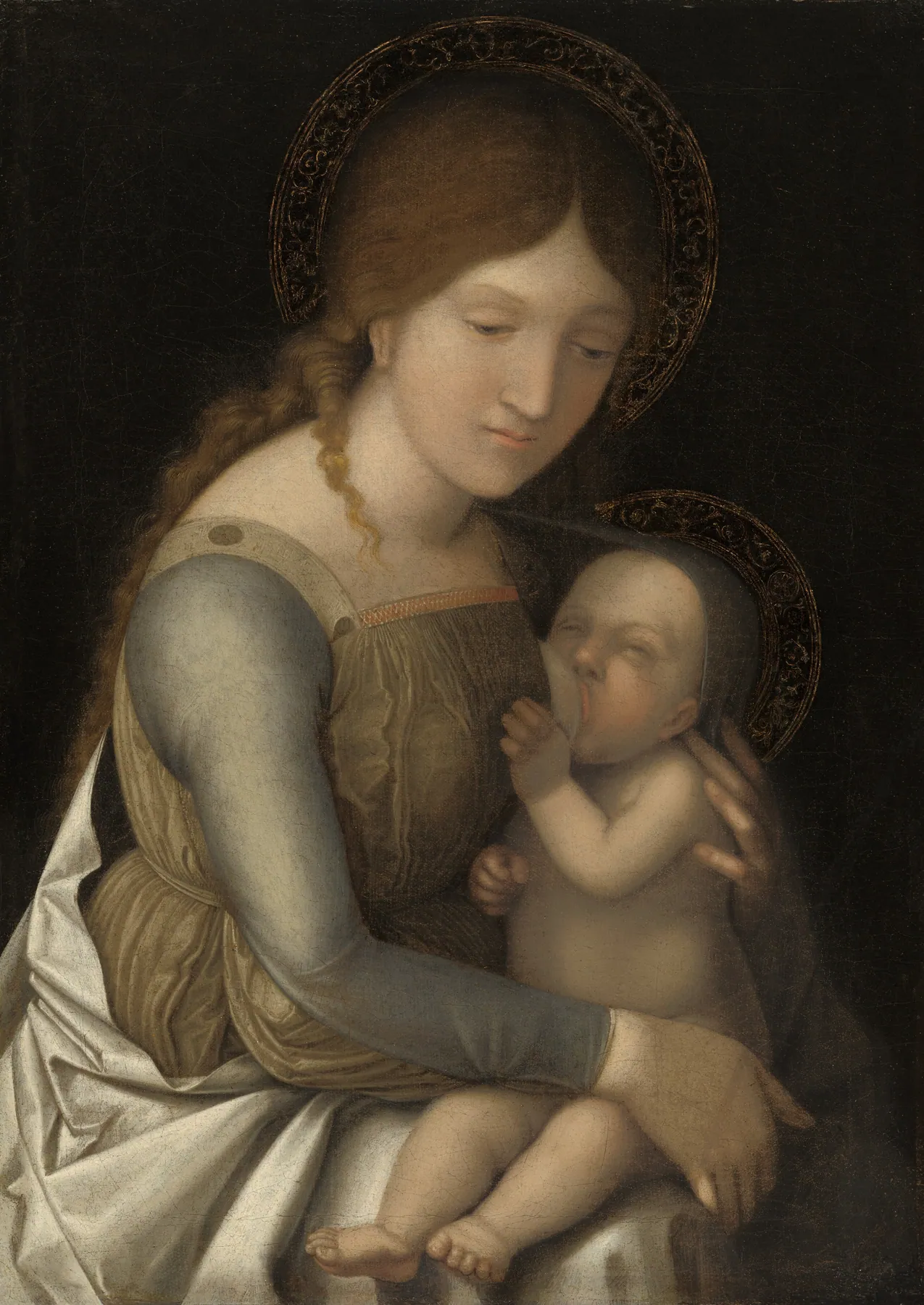 Virgen con el Niño, de Correggio