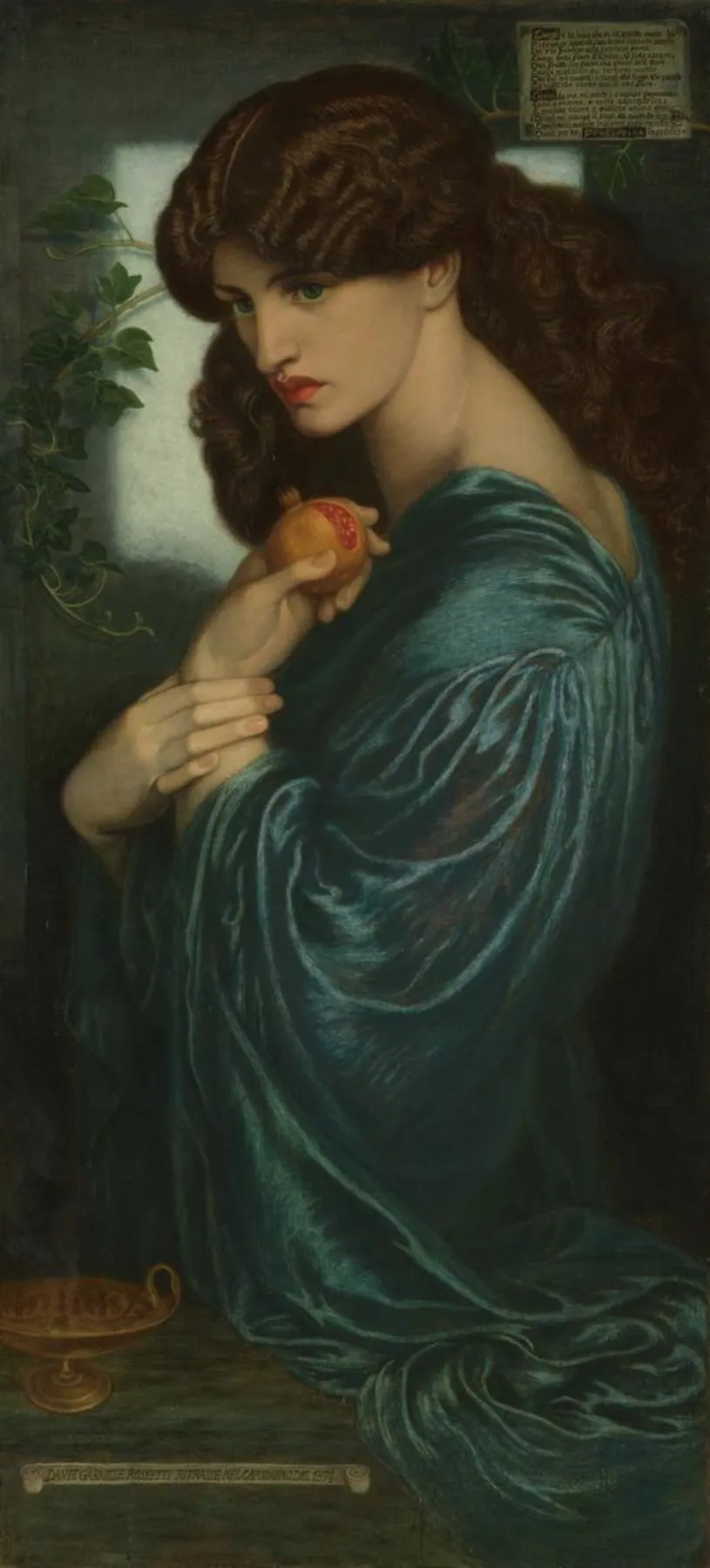 Proserpina, de Dante Gabriel Rossetti
